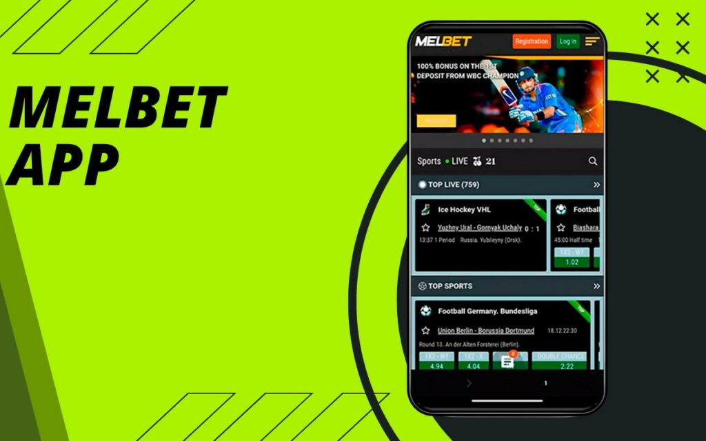 Melbet sports betting app